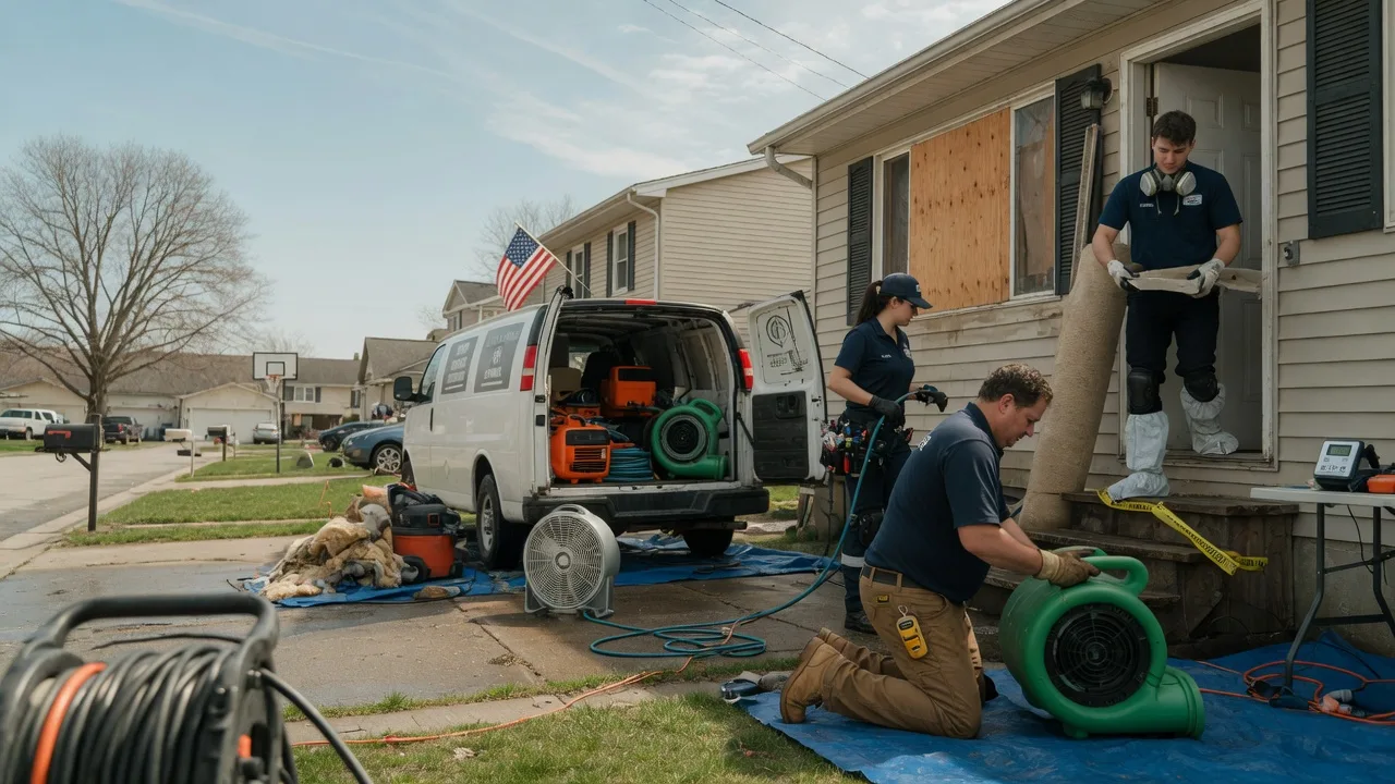 Water Damage Restoration in Mount Morris, MI near me